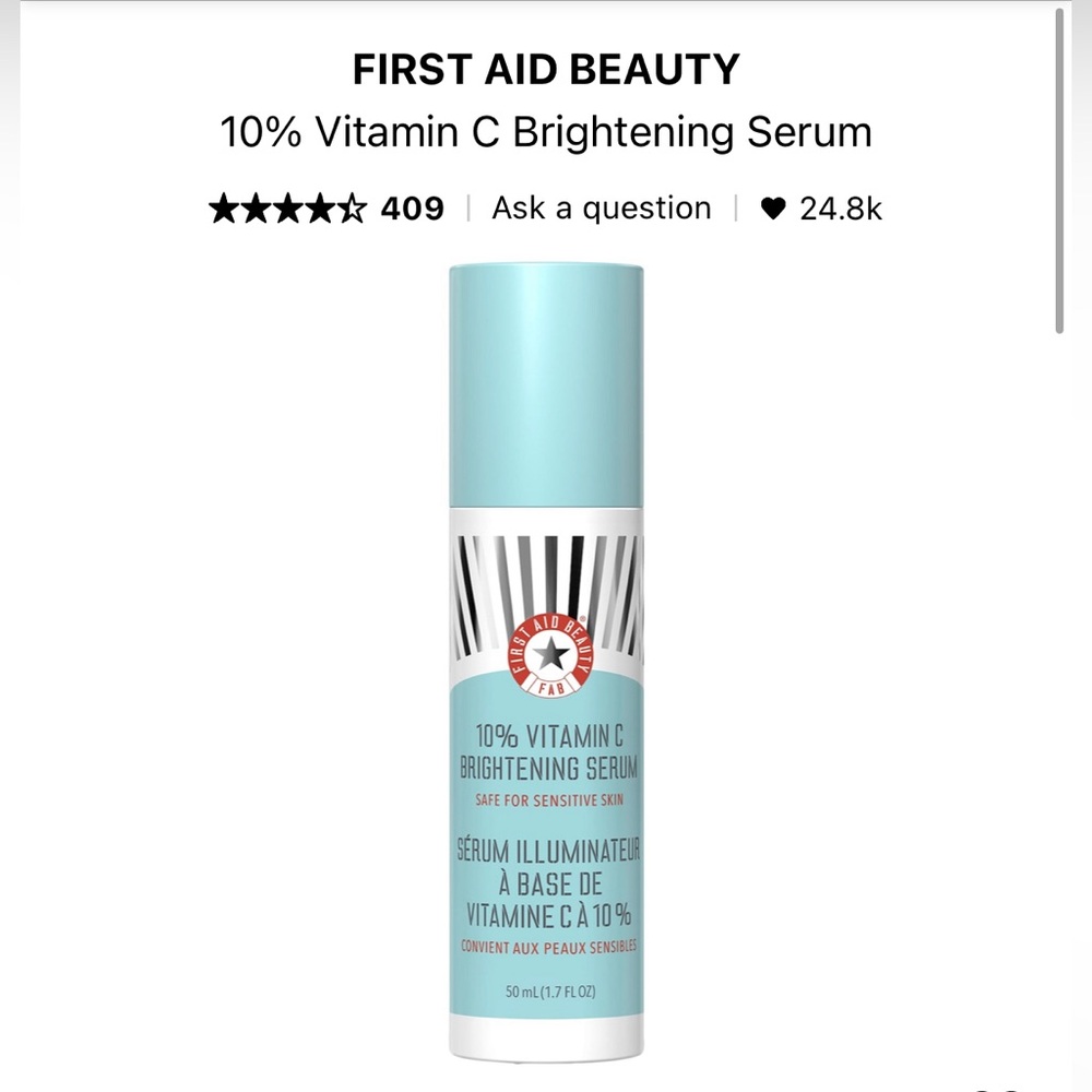 First Aid Beauty Vitamin C serum